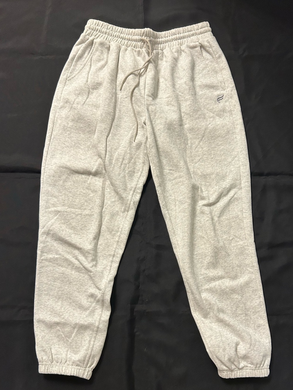 NWOT Fabletics XL Light Beige Cozy Jogger Pants